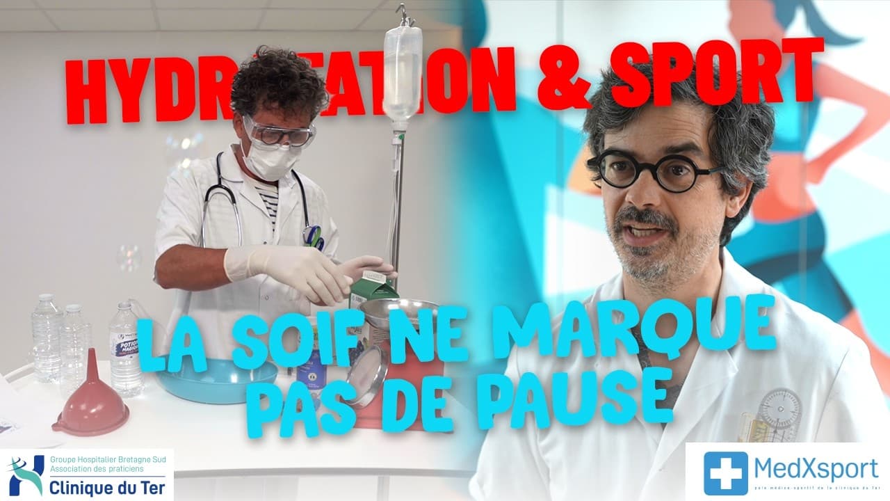 Hydratation et sport : la soif ne marque pas de pause !